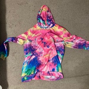 Into The AM tie die sweatshirt